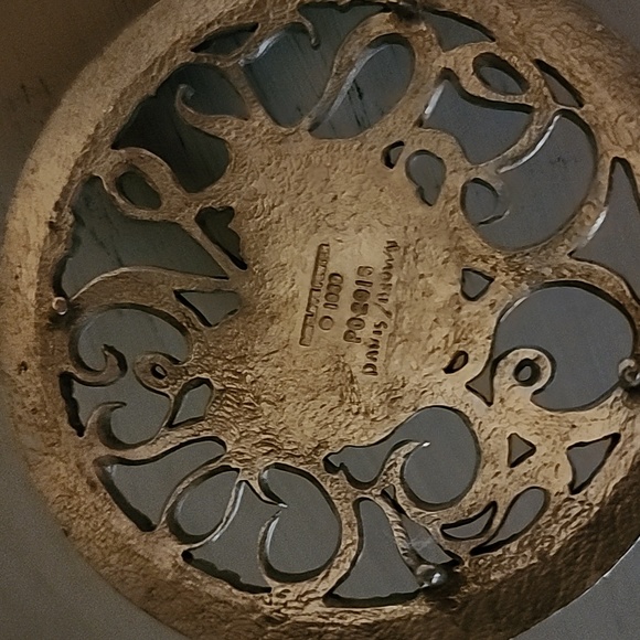 Trinket Jar with Pewter Dog Top by Davis Brown - Picture 6 of 6